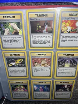 Vintage Pokemon Trainer Cards Gym Heroes 110/132-118/132 NM Set Builder - Image 3
