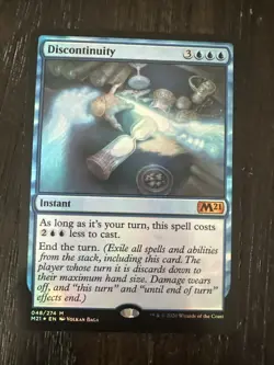 MTG Card Discontinuity Core Set 2021 048/274 Regular Mythic Foil - Image 1