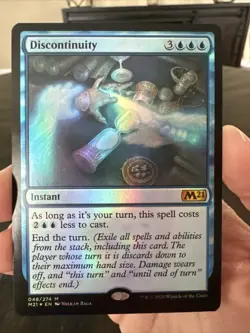 MTG Card Discontinuity Core Set 2021 048/274 Regular Mythic Foil - Image 2