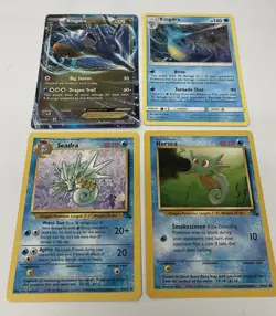 Pokemon TCG XY Fates Collide Kingdra EX Card #73/124 Game Collection - Image 1