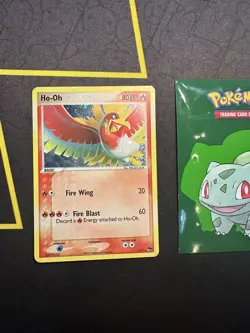 Pokemon Card Ho-Oh 1/17 Holo Rare Bleed 2007 POP Series 5 235💎NM LP +💎 - Image 1