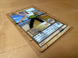 Roronoa Zoro One Piece Japanese vintage Card Bandai Carddass Hyper Battle - Image 2