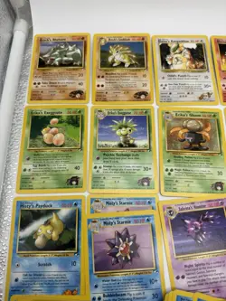 Pokemon Lot of 50+ Gym Heroes LP-NM Cards TCG WOTC Sabrina Erika Brock Misty VTG - Image 2