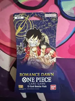 One Piece CCG Romance Dawn Booster Pack Card Game - 12 Cards per Pack 811039038229 - Image 1