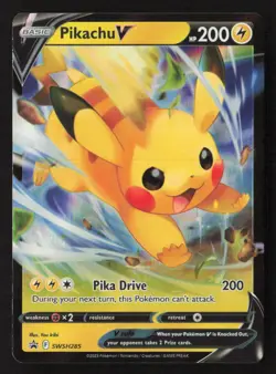 Pikachu V - Promo SWSH: Sword & Shield Promo Cards SWSH285 NM - Image 1