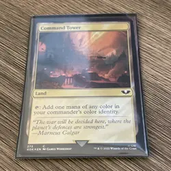 MTG | Command Tower (272) (Surge Foil) | Warhammer 40,000 | 40K | Magic | NM - Image 1