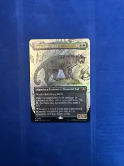 Ygra, Eater of All (Borderless) Bloomburrow Foil - Image 1