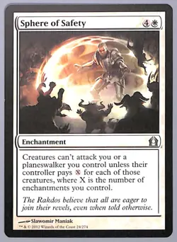 Sphere of Safety - 24 - Return to Ravnica (RTR) MTG - Image 1