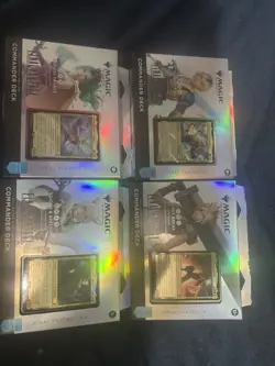 MTG Final Fantasy Collector Commander Decks Set of 4 - Image 1