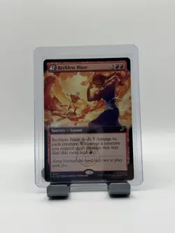 MTG, Reckless Blaze $3 ORDER MIN (Extended Art) Avatar: the Last Airbender Regul - Image 1