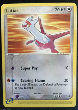 Pokemon TCG- 2003 Latias 014 DVD Promo Pokemon Heroes LP - Image 1