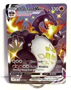 Charizard VMAX SV107/SV122 Pokemon TCG Shining Fates: Shiny Vault Holo NM/Mint - Image 1