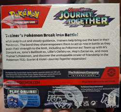 Pokemon TCG: Journey Together ENHANCED Factory Sealed Booster Box + Topper - Image 2