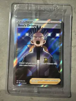 Boss's Orders Cyrus Full Art SWSH251 Black Star Promo SEALED Pokemon Premium - Image 1
