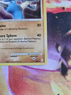 Pokemon - Lucario - 3/11 - Holo - DP Trainer Kit: Manaphy & Lucario - LP - Image 4
