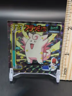 Clefable Pokemon Amada Sticker Holo 193 Nintendo 1998 Japanese D164 - Image 2