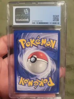 Pokemon 2000 Ditto 1st #3 Holo German Fossil Cgc 9 Blue Label - Image 2