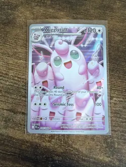 Wigglytuff 105/094 Illustration Rare Phantasmal Flames Pokemon TCG - Image 1