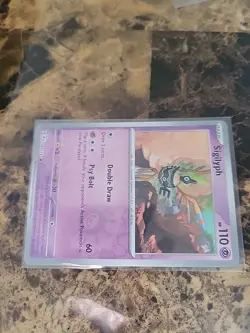 Reverse Holo Sigilyph 081/191 Common SV08: Surging Sparks Pokemon - Image 3