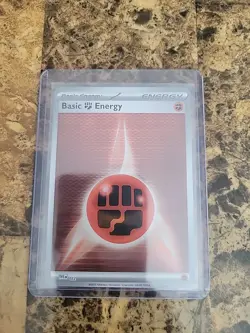Pokemon TCG - Fighting Energy - 022 (Horizontal Holo) - Black Bolt & White Flare - Image 1