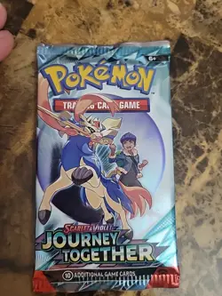 Pokemon Journey Together Single Booster Pack New - Image 1