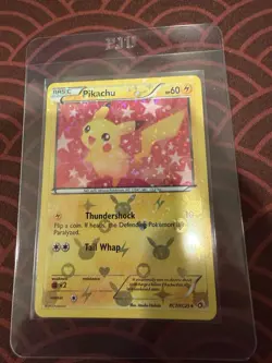 Pikachu RC7/RC25 Legendary Treasures: Radiant Collection Holo - Image 1