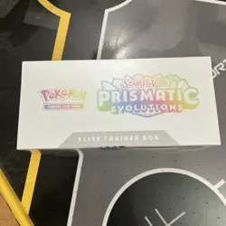 POKEMON TCG PRISMATIC EVOLUTIONS ETB ELITE TRAINER BOX NEW FACTORY SEALED S&V - Image 2