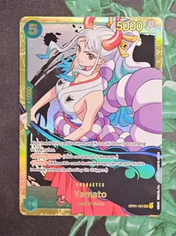 Yamato SEC Original OP01-121 One Piece TCG Romance Dawn Foil - Image 1