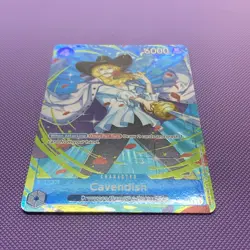 One Piece Cavendish (Parallel) Alt Art R - OP10-045 Royal Blood English TCG - NM - Image 2