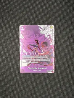 One Piece TCG Charlotte Katakuri OP08-062 Winner Promo - Image 1