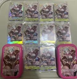 Jewelry Bonney ASIA Mini-Tin Pack Set Vol.2 P-113 Promo ONE PIECE 10 Sets - Image 1