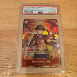 2024 ONE PIECE PROMOS TREASURE BOOSTERS SET #006 MONKEY D. LUFFY PSA 10 - Image 1