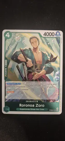 Roronoa Zoro - PRB02-006 Premium Booster -The Best- Vol. 2 Foil ONE PIECE⚓ - Image 1
