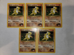 BROCK’S SANDSHREW - Gym Heroes Set - 71/132 - Common - Pokemon Card - NM (5) - Image 2
