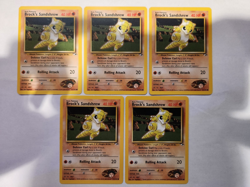 BROCK’S SANDSHREW - Gym Heroes Set - 71/132 - Common - Pokemon Card - NM (5) - Image 3