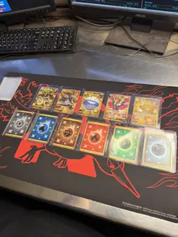 Lot Of 11 Pokemon TCG Gold Hyper Rare Cards From Various Sets All NM See Pics - Image 1