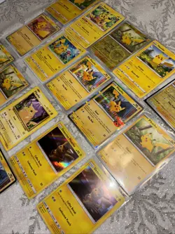 Pokemon 17 Card Pikachu Lot Sealed Holo Promo - Image 2