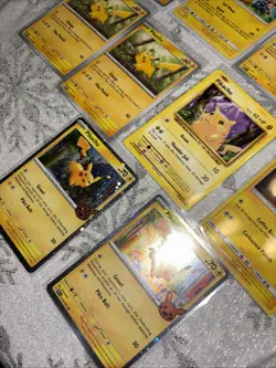 Pokemon 17 Card Pikachu Lot Sealed Holo Promo - Image 4