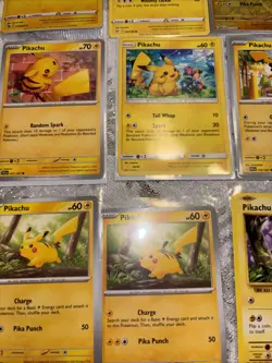 Pokemon 17 Card Pikachu Lot Sealed Holo Promo - Image 5
