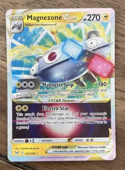 Pokemon TCG Magnezone VSTAR Holo Ultra Rare Card 057/196 Lost Origin - Image 5