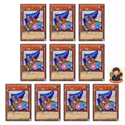 10 Card Dark Magician Girl Secret Rare LPST-JP002 YuGiOh Japanese OCG - Image 1