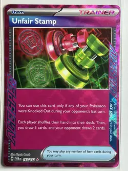 Unfair Stamp SV06: Twilight Masquerade 165/167 NM Pokemon Card - Image 1