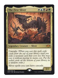 MTG - The First Sliver - M/NM - Modern Horizons - Magic The Gathering - Image 1