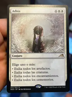 Spanish Farewell ⭐ Adios ⭐ Kamigawa Neon Dynasty • NM • Mtg (914) - Image 1