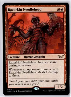 Razorkin Needlehead Duskmourn: House of Horror Regular MN R 0153 - Image 1