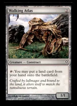 Walking Atlas LP Light Play Worldwake MTG [7092] - Image 1