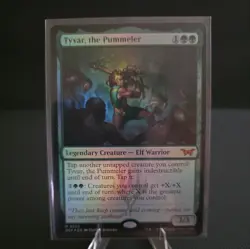 Magic The Gathering Tyvar, the Pummeler Duskmourn: House of Horror Foil - Image 1