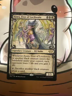 MTG Ayara, First of Locthwain Showcase - Multiverse Legends #013 edh - Image 1