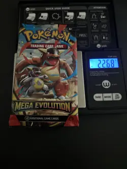 (HEAVY) 22.68g Pokemon TCG Mega Evolution Booster Pack (SEALED)✅ - Image 1