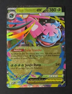 Pokemon Mega Evolution - Black Star Promo - 013 Mega Venusaur ex - Image 1